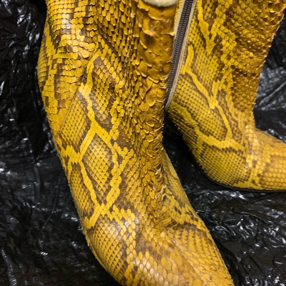 Biondini snakeskin boots - Picture 8 of 16